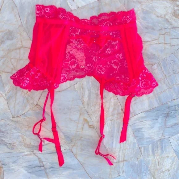 victoria secret garter belts Adjustable 6 Strap Garter Belt For Nylon Stockings Nylon Dreams NDL01 main image 1